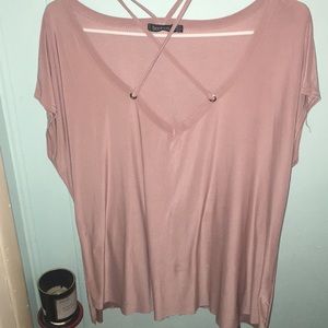 Oversized Crossed Tunic